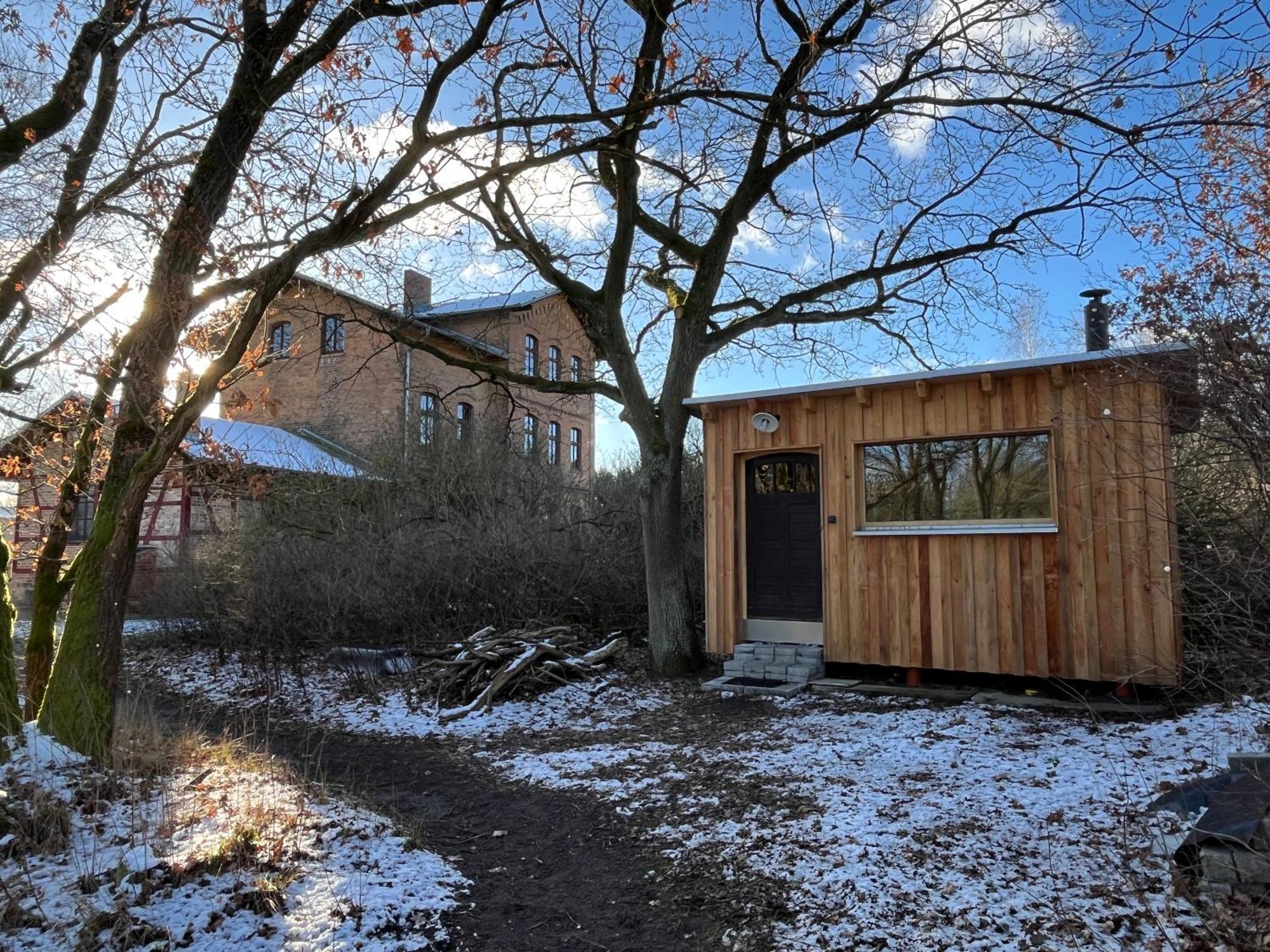 Romantisches Studio Am Waldesrand Mit Gartensauna Schwarz Экстерьер фото